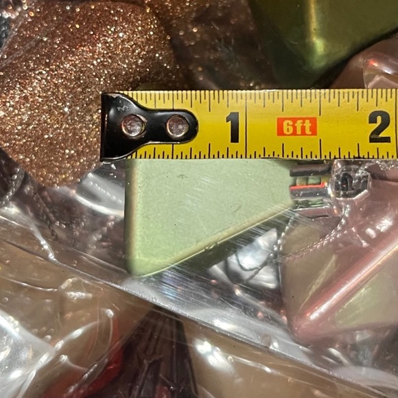 3 Sets Decor by Hannah Christmas Ornament Assorted Colors Gold Pink Green - Picture 9 of 9